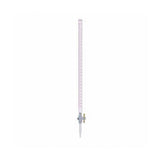 15550. BURETA ECONOMICA DESARMABLE LLAVE PTFE RECTA ESCALA AMBAR 25ML - KIMAX