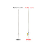 10855. BURETA DE VIDRIO 50ML CLASE B C/LLAVE DE TEFLON DESARMABLE - KIMAX