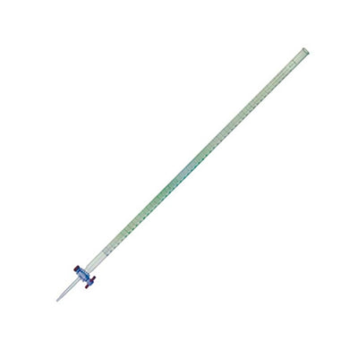 10856. BURETA DE VIDRIO 50ML CLASE B C/LLAVE DE TEFLON RECTA - KIMAX
