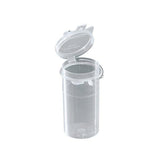 1094. CONTENEDOR DE PLASTICO P/MUESTRA 240ML GRADUADO, TAPA SNAP-SEAL PAQUETE C/20 PIEZAS CORNING