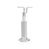 1365. FRASCO VIDRIO CLARO 500ML C/TUBO DE PUNTA LISA P/LAVADOR DE GASES - PYREX