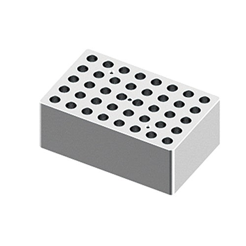 3337. BLOQUE DE CALENTAMIENTO DE ALUMINIO P/40 TUBOS 1.5/2ML P/BAÑO SECO HB120-S DLAB