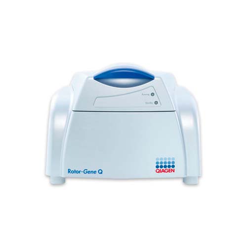 54036. TERMOCICLADOR PCR EN TIEMPO REAL Y ANALIZADOR DE FUSION DE ALTA RESOLUCION ROTOR-GENE Q 5PLEX HRM C/5 CANALES (VERDE, AMARILLO, NARANJA, ROJO, CARMESI) SIN COMPUTADORA 100/240V 50/60HZ QIAGEN