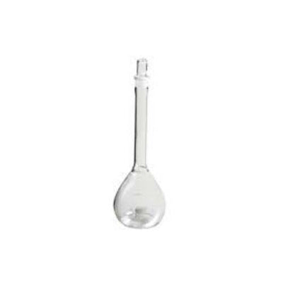 10760. MATRAZ VOLUMETRICO DE VIDRIO 2LT CLASE A LINEA BLANCA C/TAPON ESMERILADO - PYREX
