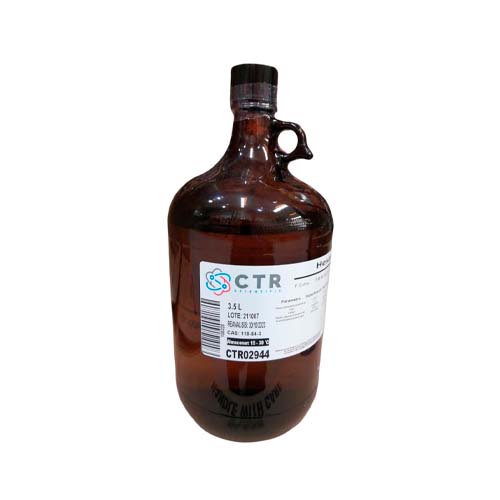 50291. HEXANO RA VIDRIO AMBAR 3.5LT - CTR
