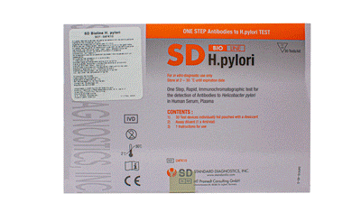 50511. PRUEBA RAPIDA HELICOBACTER PYLORI AB REGISTRO SANITARIO 1548R2015 SSA BIOLINE