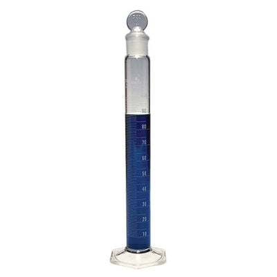51514. PROBETA (MEDIDA CILINDRICA) DE VIDRIO 100ML CLASE B C/TAPON ESMERILADO - KIMAX