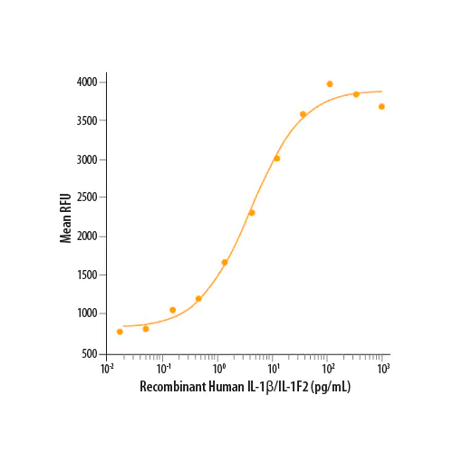 19838. RECOMBINANT HUMAN IL-1 BETA/IL-1F2 PROTEIN 5UG - R&D SYSTEMS