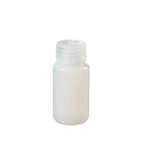 12225. FRASCO DE POLIETILENO BAJA DENSIDAD 60ML BOCA ANCHA C/TAPON DE ROSCA DE POLIPROPILENO PAQUETE C/5 PIEZAS NALGENE