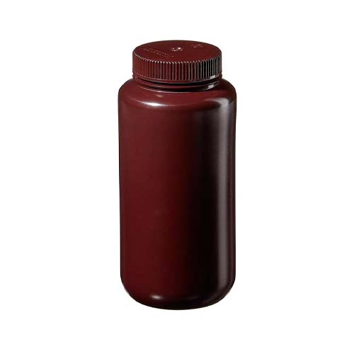 50740. FRASCO DE POLIETILENO ALTA DENSIDAD 1LT AMBAR BOCA ANCHA C/TAPON DE ROSCA AMBAR DE POLIPROPILENO, NO ESTERIL - NALGENE
