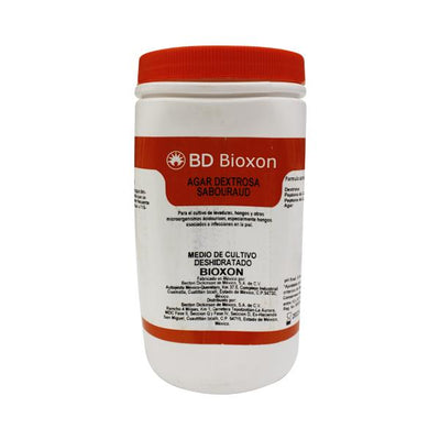 708. AGAR DEXTROSA SABORAUD 450GR BIOXON REGISTRO SANITARIO 0082R83 SSA