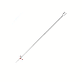 2250. MICROBURETA DE VIDRIO 5ML CLASE A C/EMBUDO Y LLAVE DE VIDRIO - PYREX