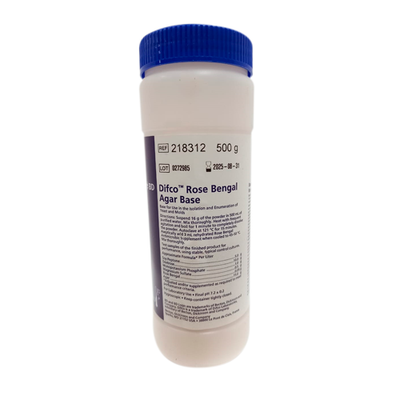 54449. BASE DE AGAR ROSA DE BENGALA 500GR BD DIFCO