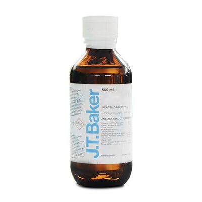 50492. PEROXIDO DE HIDROGENO 30% RA ACS 500ML - J.T. BAKER
