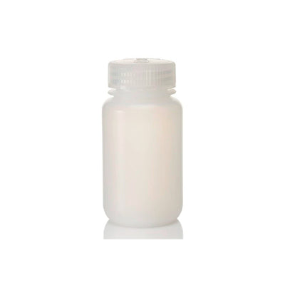 11101. FRASCO POLIETILENO ALTA DENSIDAD 500ML ECONOMICO BOCA ANCHA C/TAPON DE ROSCA DE POLIPROPILENO PAQUETE C/5 PIEZAS - NALGENE