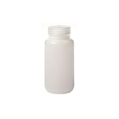 1562. FRASCO POLIETILENO ALTA DENSIDAD 125ML BOCA ANCHA, PASSPORT IP2 C/TAPON DE ROSCA DE POLIPROPILENO PAQUETE C/5 PIEZAS - NALGENE