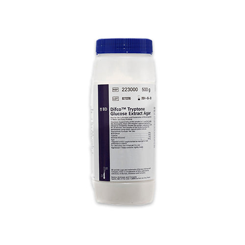 54370. AGAR EXTRACTO GLUCOSA TRIPTONA (AGAR TGE ) 500GR - DIFCO