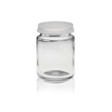 17465. FRASCO VIDRIO CLARO 30ML C/TAPA A PRESION LDPE PAQUETE C/3 PIEZAS - WHEATON