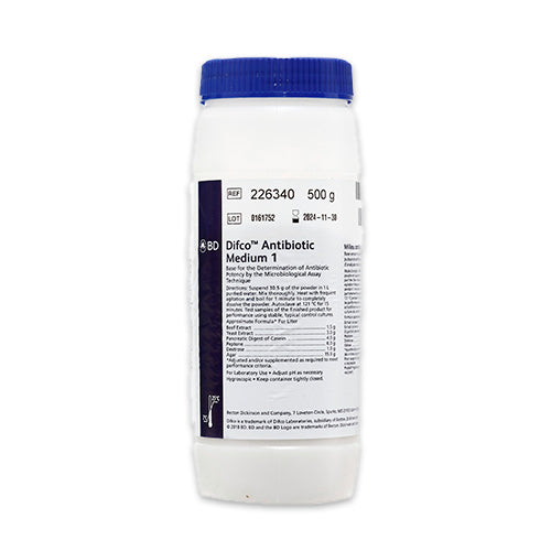 54328. MEDIO PARA ANTIBIOTICOS # 1 500GR - DIFCO