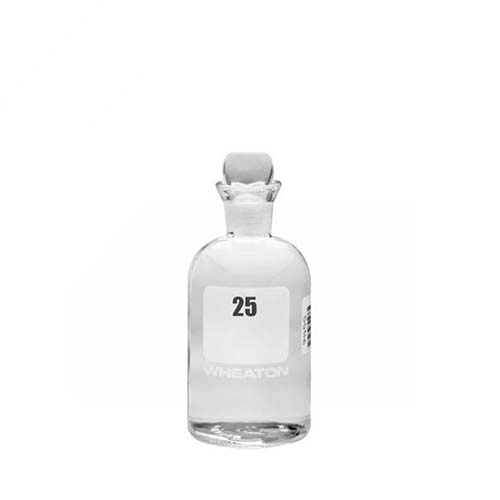 17362. FRASCO DBO 300ML DE VIDRIO, NUMERADO 25-48 C/TAPON ESM ROBOTICO - WHEATON