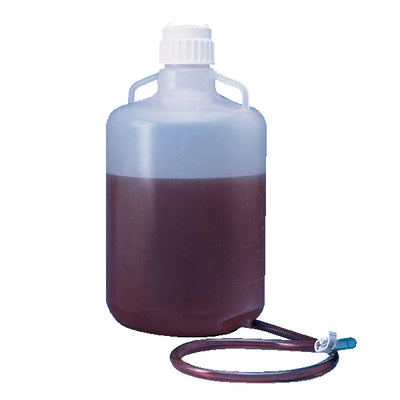1552. GARRAFON (BIDON) 10LT PP C/TUBO INFERIOR C/ASAS Y TAPA PP - NALGENE