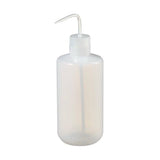 11106. PIZETA (FRASCO LAVADOR) 1LT BOCA ANGOSTA SALIDA SUPERIOR C/TAPA NATURAL LDPE NALGENE