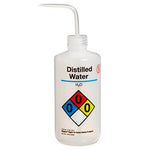 50359. PIZETA (FRASCO LAVADOR) 1LT AGUA DESTILADA, BOCA ANGOSTA SALIDA SUPERIOR - NALGENE