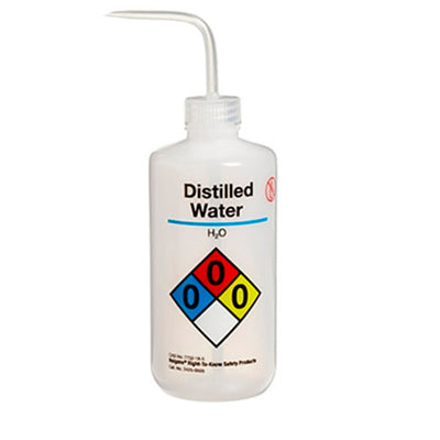 50359. PIZETA (FRASCO LAVADOR) 1LT AGUA DESTILADA, BOCA ANGOSTA SALIDA SUPERIOR - NALGENE