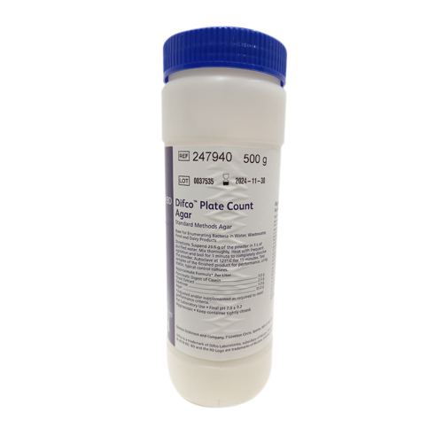 54439. AGAR CUENTA EN PLACA 500GR DIFCO