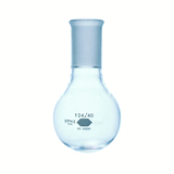 24677. MATRAZ DE EBULLICION DE VIDRIO 500ML FONDO REDONDO, UNION ESMERILADA 24/40 KIMAX