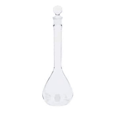 10886. MATRAZ VOLUMETRICO DE VIDRIO 25ML CLASE A C/TAPON DE VIDRIO - KIMAX