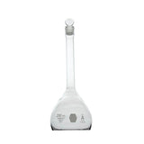 6770. MATRAZ VOLUMETRICO DE VIDRIO 250ML CLASE A C/TAPON DE VIDRIO - KIMAX