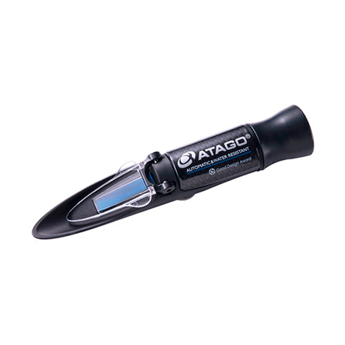 10534. REFRACTOMETRO DE MANO P/MEDIR EL PUNTO DE CONGELACION Y CONCENTRACION DE LIQUIDO REFRIGERANTE MOD. MASTER-BR - ATAGO