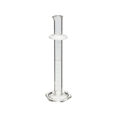 10733. PROBETA (MEDIDA CILINDRICA) DE VIDRIO 25ML GRADUADA LINEA BLANCA C/PICO - PYREX