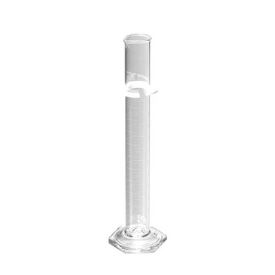 2704. PROBETA (MEDIDA CILINDRICA) DE VIDRIO 250ML GRADUADA ESCALA SIMPLE LINEA BLANCA TD - PYREX