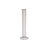 2835. PROBETA (MEDIDA CILINDRICA) DE VIDRIO 10ML GRADUADA DOBLE ESCALA ECONOMICA - PYREX
