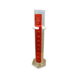 15133. PROBETA (MEDIDA CILINDRICA) DE VIDRIO 2LT GRADUADA LINEA ROJA C/PICO - PYREX