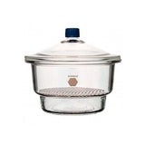14225. DESECADOR DE VIDRIO C/TAPA TIPO KNOB INCLUYE PLATO DE METAL 200MM - KIMAX