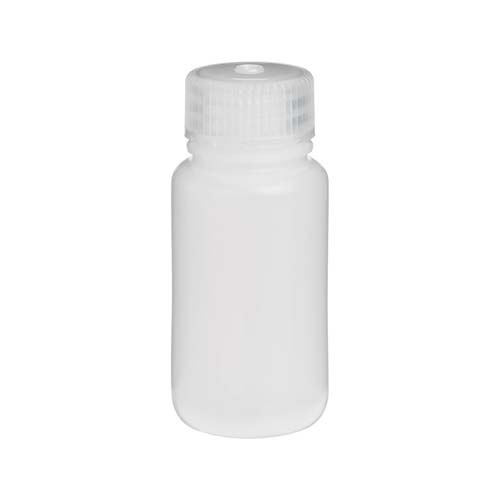 56507. FRASCO DE POLIETILENO ALTA DENSIDAD 30ML TRANSPARENTE BOCA ANCHA C/TAPON DE ROSCA DE POLIPROPILENO CAJA C/1000 PIEZAS - NALGENE