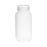 13695. FRASCO DE POLIETILENO ALTA DENSIDAD 500ML TRANSPARENTE BOCA ANCHA C/TAPON DE ROSCA DE POLIPROPILENO CAJA C/125 PIEZAS - NALGENE