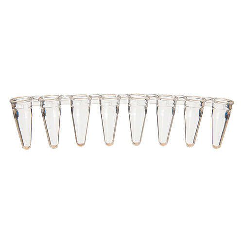 11242.MICROTUBOS PCR 0.1ML PERFIL BAJO COLOR CLARO EN TIRAS DE 8, PAQUETE C/125 PIEZAS - SSIBIO