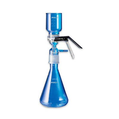 15107. CONJUNTO DE VIDRIO DE MICROFILTRACION, 47MM EMBUDO 300ML, COMPLETO - PYREX