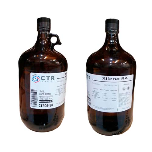 20231. XILENO RA VIDRIO AMBAR 3.5LT - CTR
