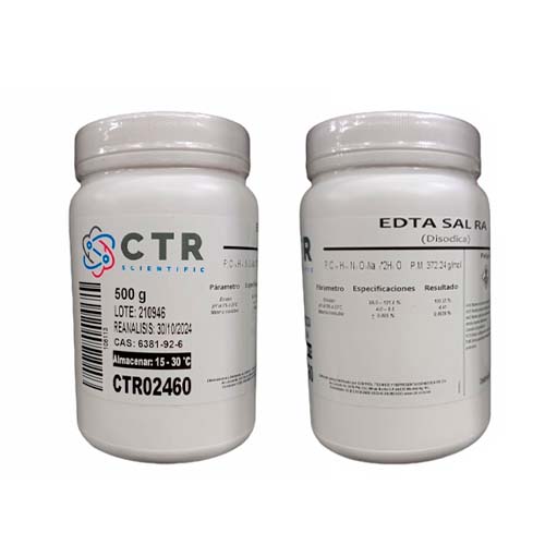 28545. ACIDO TARTARICO RA PLASTICO 500GR CTR – CTR Scientific