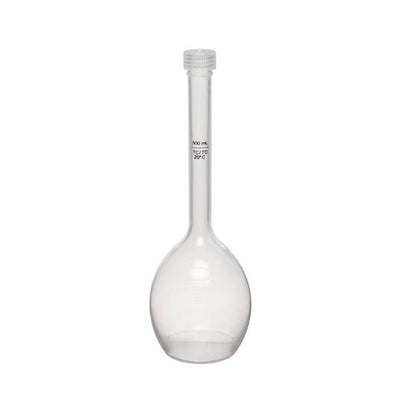 1533. MATRAZ VOLUMETRICO DE POLIMETILPENTANO 1LT CLASE B C/TAPA ROSCA PP - NALGENE