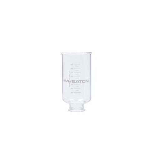 17355. EMBUDO DE VIDRIO 500ML P/PORTAFILTRO 47MM, GRADUADO - WHEATON