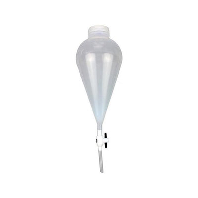 1441. EMBUDO DE SEPARACION DE FEP 1000ML FORMA PERA C/LLAVE DE TEFLON - NALGENE