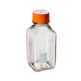 16112. FRASCO POLICARBONATO 1LT P/ALMACENAMIENTO, CUADRADO C/TAPA 45MM, ESTERIL PAQUETE C/12 PIEZAS - CORNING