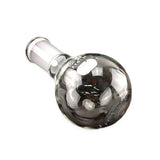 50785. MATRAZ DE EBULLICION DE VIDRIO 100ML FONDO REDONDO CUELLO CORTO UNION ESMERILADA 24/40 - PYREX