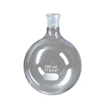 1334. MATRAZ DE EBULLICION DE VIDRIO FONDO REDONDO CUELLO CORTO UNION ESMERILADA 24/40 2LT - PYREX